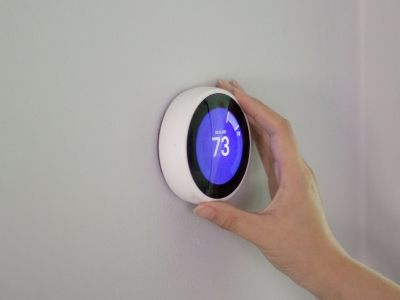 install a smart thermostat