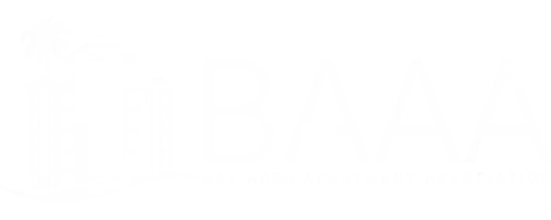 Bay Area Apartment Association Logo white